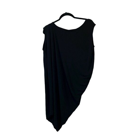 𝅺ALL Saints Dress Black Ally Asymetrical Dress - Picture 8 of 11